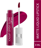 Milap Matte Liquid Lipstick(Devotion, 3 Ml)