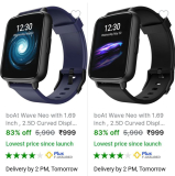 LOOT  : boAt Smartwatch At ₹999 Note : For Flipkart Plus Member (Agar Aap Plus Member Nahi To Apko Price Jyada Show Hoga)