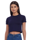 Slay Day Women’S Solid Relaxed T-Shirt (Sdaw21Ts40-09-71-03_Navy Blue S)