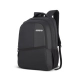 American Tourister Valex 28 Ltrs Large Laptop Backpack With Bottle Pocket And Front Organizer- Black