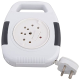 Anchor By Panasonic Cherry 5220 Plastic 3 Pin Flexicord Cable, 220-240 Volts (White)