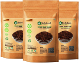 Herbsland Flax Seeds For Weight Loss (Rich In Fibre And Omega -3) (250 Gm Each) Roasted Flax Seeds(750 G, Pack Of 3)