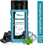 Man Matters Activated Charcoal Body Wash | Instant Freshness & Deep Cleanses | Niacinamide(250 Ml)
