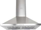 Glen Mia Ss 60 1000M3 Bf Ltw Wall Mounted Chimney(Silver 1000 Cmh)