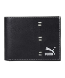 Puma Unisex-Adult Pu Wallet Ind I, Black-Silver Cat Logo, X (5405301)