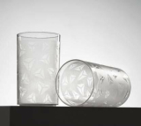Flipkart Smartbuy Premium Quality Clear Prism With Diamond Design Unbreakable Stylish Transparent Glass Set Water/Juice Glass(300 Ml, Plastic, Clear)