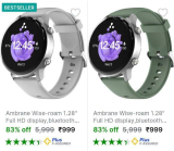 LOOT DEAL : Bluetooth Calling Smartwatch at ₹999Scroll Down Many Options Available