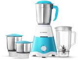 Longway Super Dlx 750 Juicer Mixer Grinder (4 Jars, White & Blue)