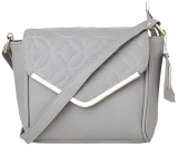 Nelle Harper Pu Leather Latest Fashion Handbags For Women’S (L.Grey)