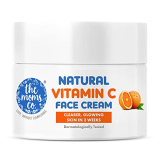 The Moms Co Vitamin C Face Cream For Women & Men | Oil Free Look | Orange Beads | Cream For Dry Skin & Oily Skin- 50 Gms