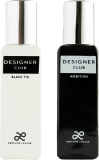 Perfume Lounge Designer Club Pack Of 2 Perfumes | Ambition & Black Tie Eau De Parfum  –  40 Ml(For Men)