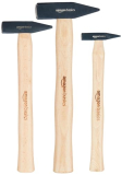 Amazon Basics Machinist | Hammer Wood Handle | 3 Pcs Set 100/300/800 Gms