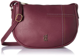 Baggit Women Saddle Handbag (Plumppie)
