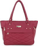 Fargo Women’S Artificial Leather Shoulder Bag Non-Adjustable Strap (Maroon)