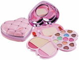 Nyn Makeup Kit – Eye-Shadows, Lip Colors, Blushes, Sponges, Brushes & Blender(80373)(Pack Of 22)