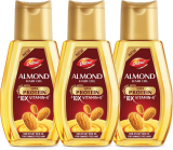 Dabur Almond-290Mlx3|Provides Damage Protection |For Soft & Shiny Hair Oil(870 Ml)