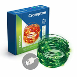 Crompton Galaxy Decoration Copper Usb Powered String Fairy Lights With 100 Led Light (10 Meters, Green, Pack Of 1)