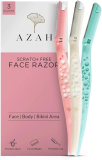 Azah Reusable Face Razor For Women-Instant & Painless Hair Removal(Pack Of 3)