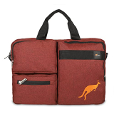 Protecta Leap Office Shoulder Briefcase Bag – Designed For Laptops & Tablets With Screen Size Up To 12 Inches – Red, Bre0161Ire