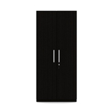 Spacewood Optima Engineered Wood Wardrobe Natural Wenge,2 Doors