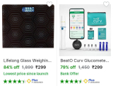 Welness Devices From ₹299Massagers, Weighting Scales & Many More