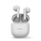 Urbn Beat 400 Bluetooth *Newly Launched* True Wireless (Tws) In Earbuds With 13Mm Driver, Hq Mic, 25H Playtime, Type C Fast Charging, Ipx5 Water Resistant, Touch Controls & Voice Assistant (White)