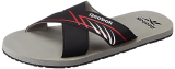 Reebok Mens Zane Slide Black/White/Vector Red/Flat Grey Sneaker – 6 Uk (Gb9745)