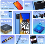 POCO M4 Pro (128GB , 8GB RAM) at ₹12999 Flat ₹1000 Off On SBI Bank Cards