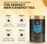 LOWEST 65% Off : Auric Men’s Energy Tea Mix – Elaichi Flavoured – with Shilajit and 13 More Herbs at ₹219 + Free Shipping