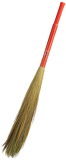 Amazon Brand- Presto Shubh Laxmi Grass Broom- Red