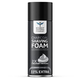 Bombay Shaving Company Charcoal Shaving Foam, 266 Ml (33% Extra) With Activated Charcoal & Moroccan Argan Oil