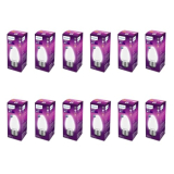 Philips 4-Watt 400-Lumen Frosted Candle E27 Base (Cool White, Pack Of 12) – Decorative, Ambience For Chandeliers, Wall Lights, Desk Lamps, Floor Lamps