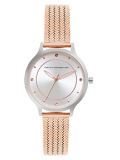 French Connection Analog Silver Dial Women’S Watch-Fcp30Rtm