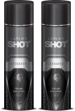 Layer’R Shot Leonardo Deodorant Spray  –  For Men(240 Ml, Pack Of 2)