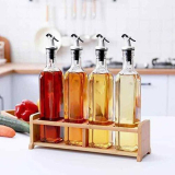 Lijie 500 Ml Cooking Oil Dispenser Set(Pack Of 4)