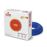 Polycab Optima Plus Fr-Lf 1.5 Sq-Mm, 90 Meters Pvc Insulated Copper Wire Single Core Flexible House Cable For Domestic & Industrial Connections Electric Wire (Blue)