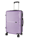 Nasher Miles Dalhousie Hard-Sided Polycarbonate Check-In Luggage Lavender 24 Inch |65Cm Trolley Bag