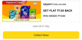 Flat ₹120 Cashback – Amazon Daily Essentials OfferCollect OfferMany Products.