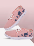 Aedee Women Casual Stylish Sneaker Sneakers For Women(Pink)