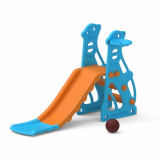 Amazon Brand – Solimo Garden Penguin Slide With Basketball For Indoor & Outdoor Use | For Kids 2-4 Years Old | Safe & Fun | Ideal For Boys & Girls | Toy For Kids | Easy Assembly, Multicolor