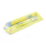 Yanmai 5-In-1 Wooden Pencil Set – Educational Stationery Set For School Kids – Ideal For Girls, Boys, And As A Birthday Gift – Perfect Stationery Pack