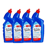 Amazon Brand – Presto! Disinfectant Toilet Cleaner – 1 L (Pack Of 4)