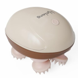 Lifelong Hair Scalp Rechargeable Electric Head Kneading Massager, 4 Speed Modes, Handheld Portable Head Scratcher Massager For Hair Growth, Full Body Pain Relief, Deep Clean And Stress Relax, Head Massager (Llm594,Beige)