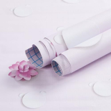 Amazon Brand – Solimo Pvc Self-Adhesive Wallpaper | Pink Lotus Flower (45 X 300 Cm)