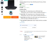 Loot Deal : Hindware Ripple 60 Auto Clean Wall Mounted Chimney at ₹7,999Available for Kolkata, Bengaluru, Chennai Pincodes. Check Yours