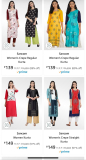 Loot fast!Women’s Kurta Combo of 2 at ₹149