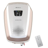 Havells Magnatron 25L India’S First Water Heater(Geyser) Having No Heating Element |Minimal Scaling| Faster Heating| Electricity Saving| Shock Safe Plug |Wall Mounting (White Champagne Gold)