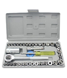 Aptechdeals 40 In 1 Pcs Wrench Tool Kit & Screwdriver And Socket Set (Ms-Hmk-Tool-01)
