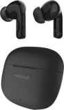 Nokia Earbuds Tws 201 Black Bluetooth Without Mic Headset(Black, True Wireless)